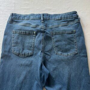 Style & Co Jeans Women's Size 16 Curvy Skinny Leg Hi Rise, Denim 36 x 31 Stretch